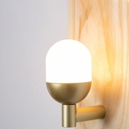 Designer Touch Decorative Decoration Wall Wood Lamp Entrance Aisle Lights Nordic Bedside Wall Light