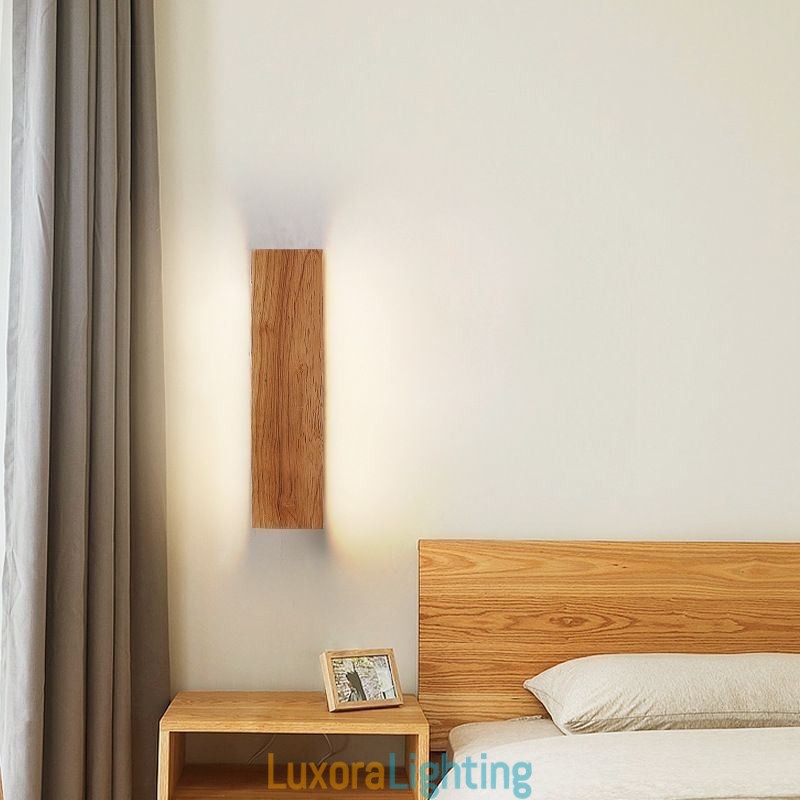 Designer Touch Decorative Modern Wall Wood Sconce Entrance Aisle Lights Nordic Bedside Wall Light