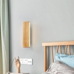 Designer Touch Decorative Modern Wall Wood Sconce Entrance Aisle Lights Nordic Bedside Wall Light