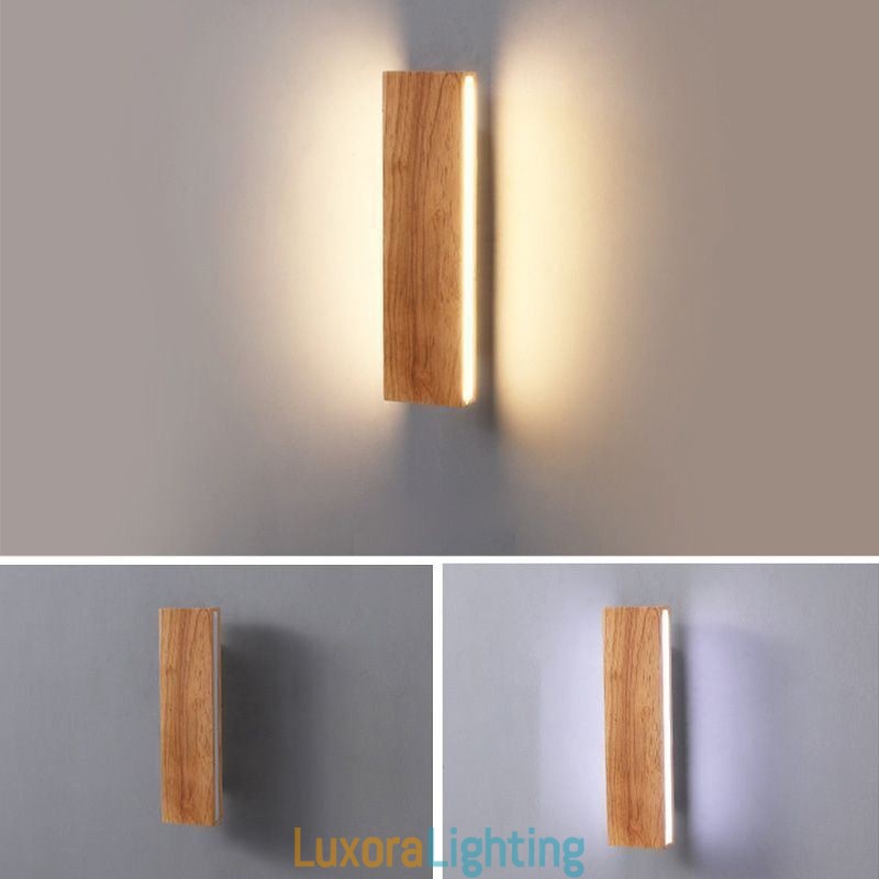 Designer Touch Decorative Modern Wall Wood Sconce Entrance Aisle Lights Nordic Bedside Wall Light