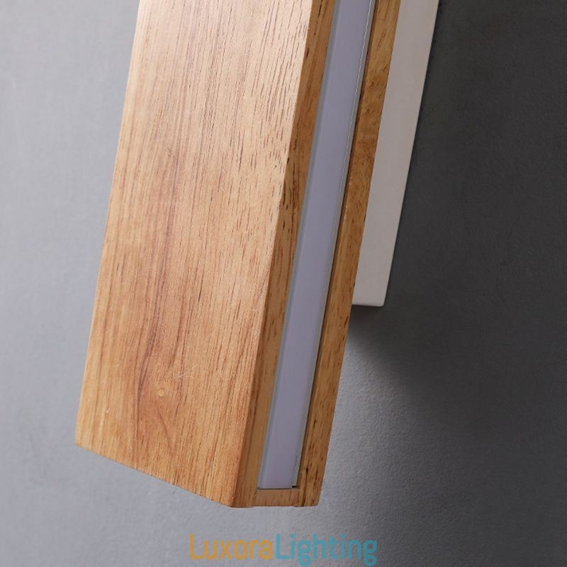 Designer Touch Decorative Modern Wall Wood Sconce Entrance Aisle Lights Nordic Bedside Wall Light