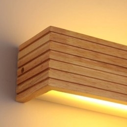Designer Touch Decorative Japanes Style Wooden Wall Lamps Lamp Bathroom Home Wall Sconce