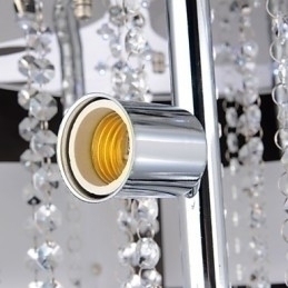 Designer Touch Decorative Remote Control Flush Mount Crystal Modern Contemporary