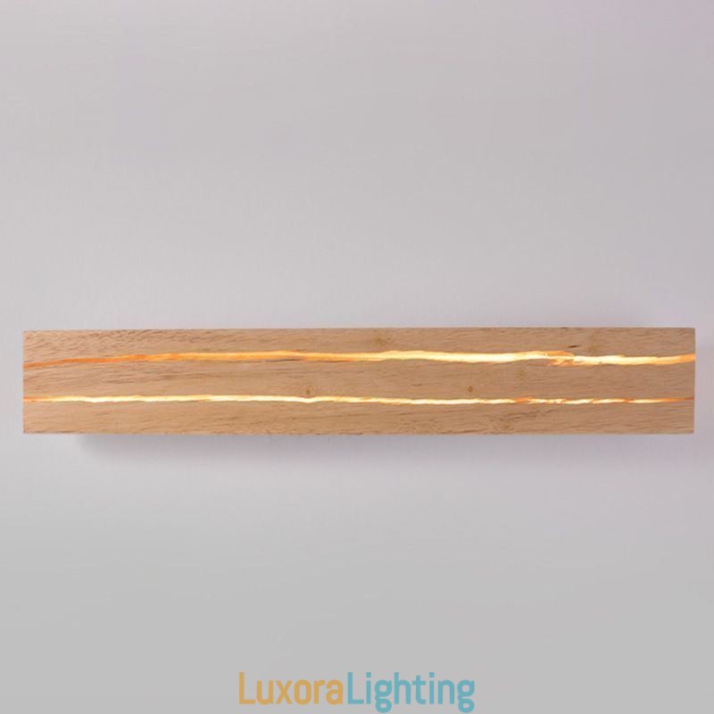 Designer Touch Decorative Modern Wood Wall Lamp Entrance Aisle Lights Nordic Bedside Wall Light
