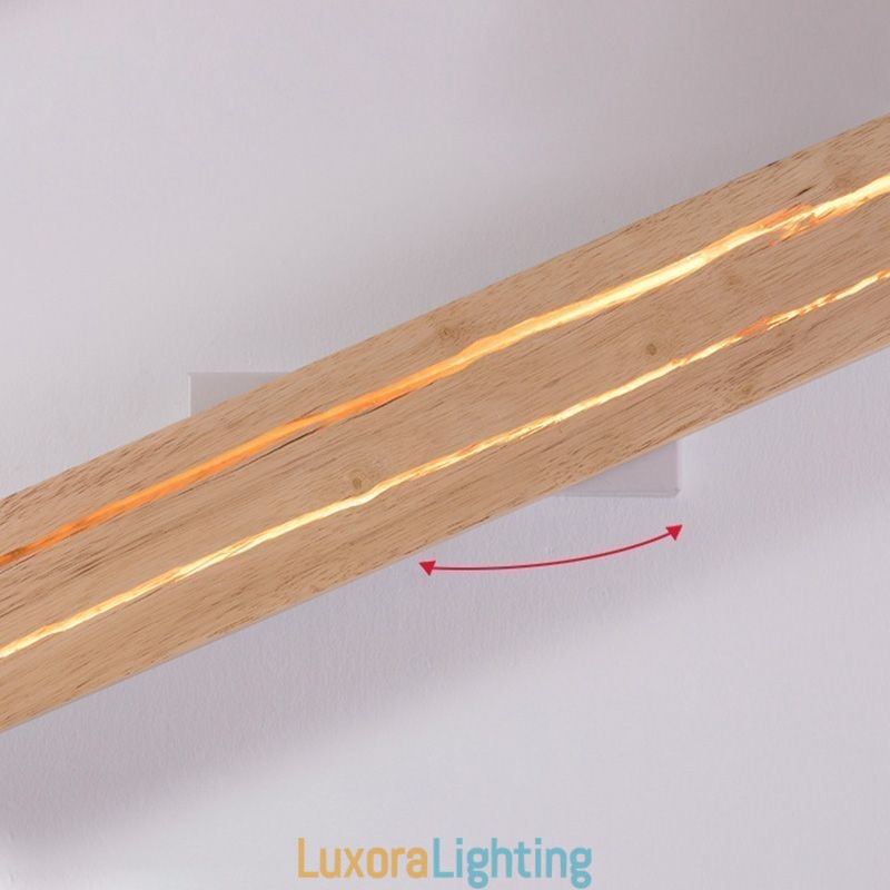 Designer Touch Decorative Modern Wood Wall Lamp Entrance Aisle Lights Nordic Bedside Wall Light