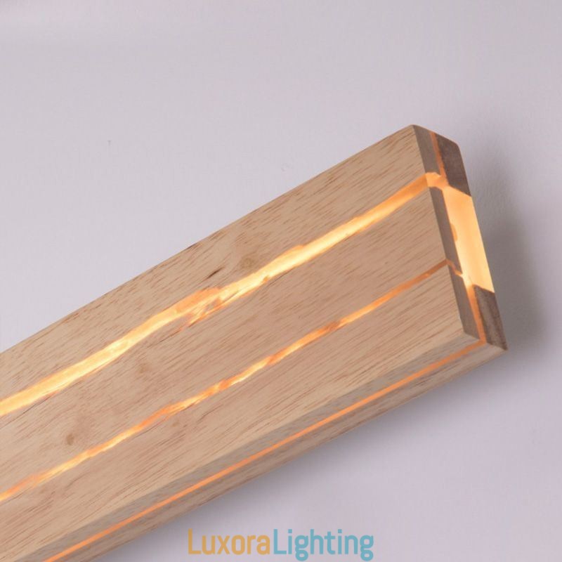 Designer Touch Decorative Modern Wood Wall Lamp Entrance Aisle Lights Nordic Bedside Wall Light