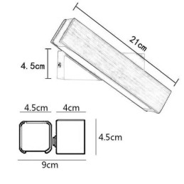 Designer Touch Decorative Europe Solid Wood Wall Lamp Bedside Wall Lighting Modern Simplicity Lamps