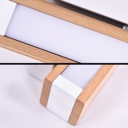 Designer Touch Decorative Europe Solid Wood Wall Lamp Bedside Wall Lighting Modern Simplicity Lamps