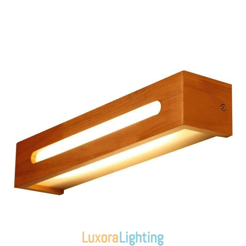 Designer Touch Decorative Modern Wall Wood Lamp Entrance Aisle Lights Nordic Bedside Wall Light