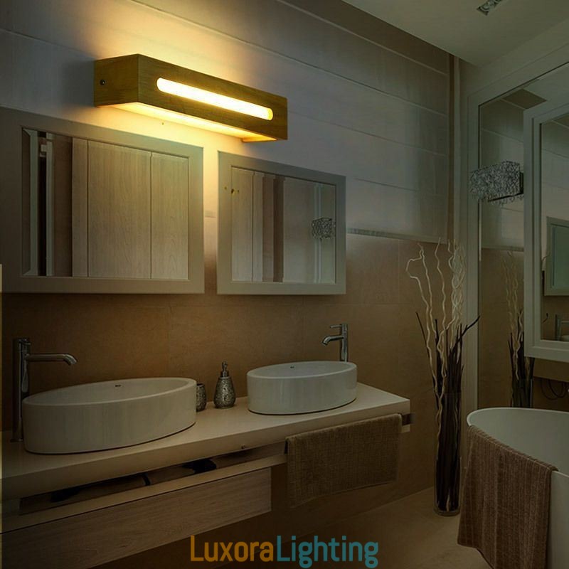 Designer Touch Decorative Modern Wall Wood Lamp Entrance Aisle Lights Nordic Bedside Wall Light