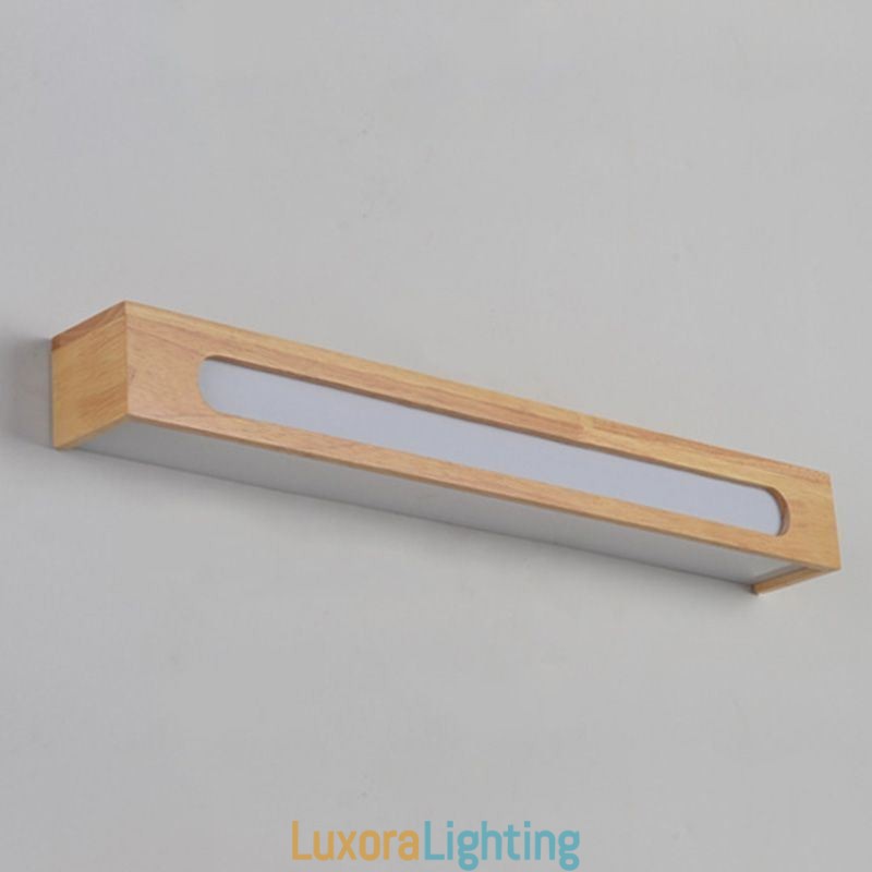 Designer Touch Decorative Modern Wall Wood Lamp Entrance Aisle Lights Nordic Bedside Wall Light