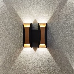 Designer Touch Decorative Waterproof Wall Lamp Modern Aluminum Surface Mounted Garden Porch Light