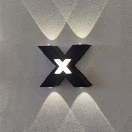 Designer Touch Decorative Art Deco Wall Light Up Down Indoor Lighting Aluminum Wall Sconce