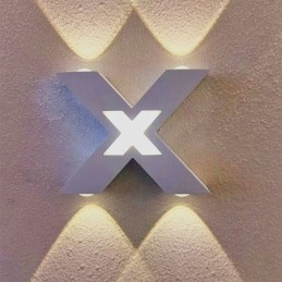 Designer Touch Decorative Art Deco Wall Light Up Down Indoor Lighting Aluminum Wall Sconce