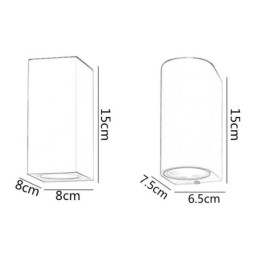 Designer Touch Decorative Wall Lamp Modern Simple Aluminum Indoor Art Wall Light