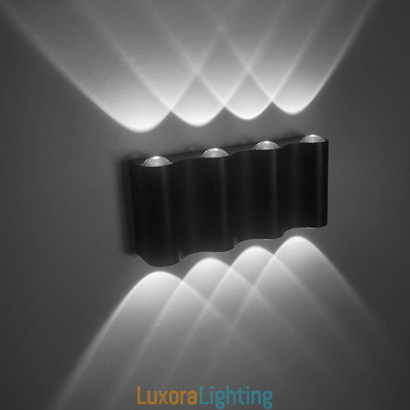 Designer Touch Decorative Wall Lamp Aluminum Balcony Surface Mounted Porch Light