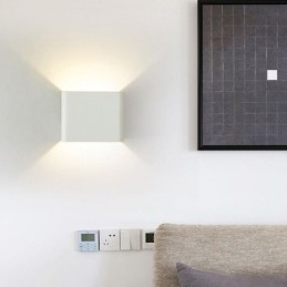 Designer Touch Decorative Wall Lamp Aluminum Balcony Surface Mounted Cube Porch Light