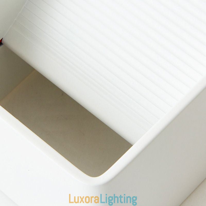 Designer Touch Decorative Wall Lamp Aluminum Balcony Surface Mounted Cube Porch Light