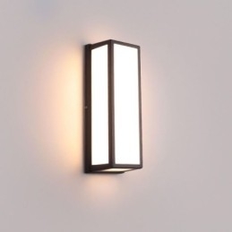 Designer Touch Decorative Rectangular Wall Light Modern Waterproof Villa Porch Wall Lamp