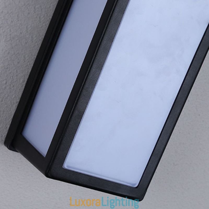 Designer Touch Decorative Rectangular Wall Light Modern Waterproof Villa Porch Wall Lamp