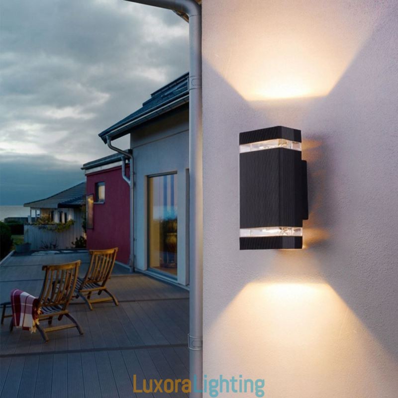 Designer Touch Decorative Simple Aluminum Wall Lights Waterproof Wall Lamp Courtyard Porch