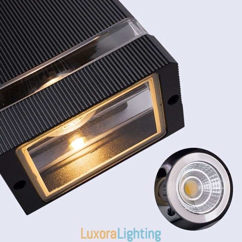 Designer Touch Decorative Simple Aluminum Wall Lights Waterproof Wall Lamp Courtyard Porch