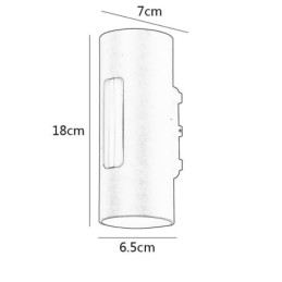 Designer Touch Decorative Waterproof Wall Light Aluminum Wall Lamp Courtyard