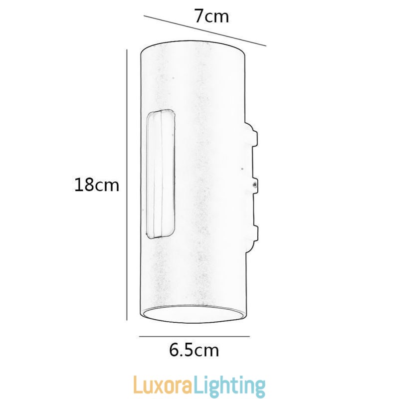 Designer Touch Decorative Waterproof Wall Light Aluminum Wall Lamp Courtyard