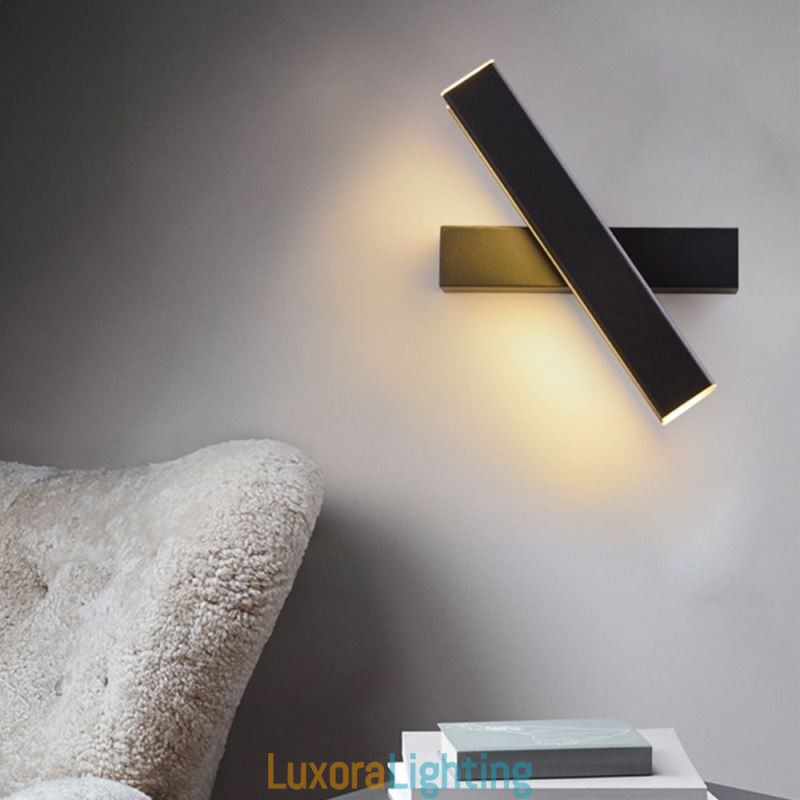 Designer Touch Decorative Wall Lamp Rotatable Bedside Lighting Lamp Aluminum