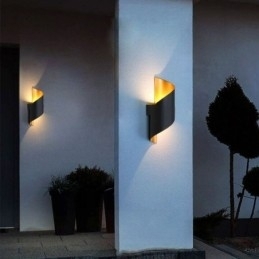 Designer Touch Decorative Aluminum Wall Lights Waterproof Wall Lamp Courtyard Porch