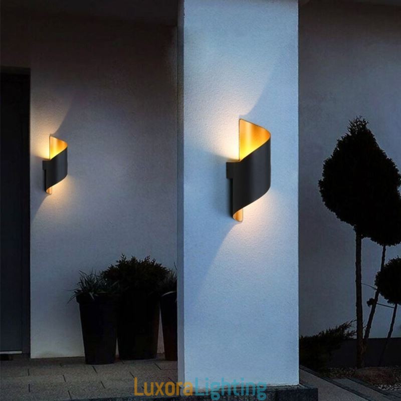 Designer Touch Decorative Aluminum Wall Lights Waterproof Wall Lamp Courtyard Porch