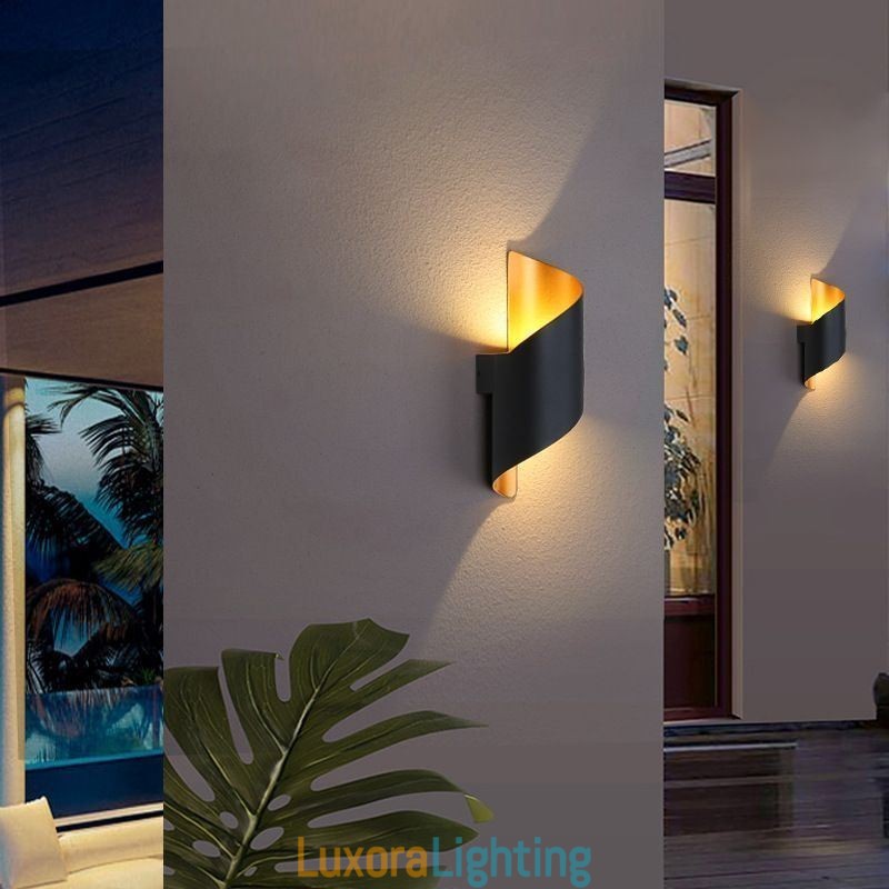 Designer Touch Decorative Aluminum Wall Lights Waterproof Wall Lamp Courtyard Porch