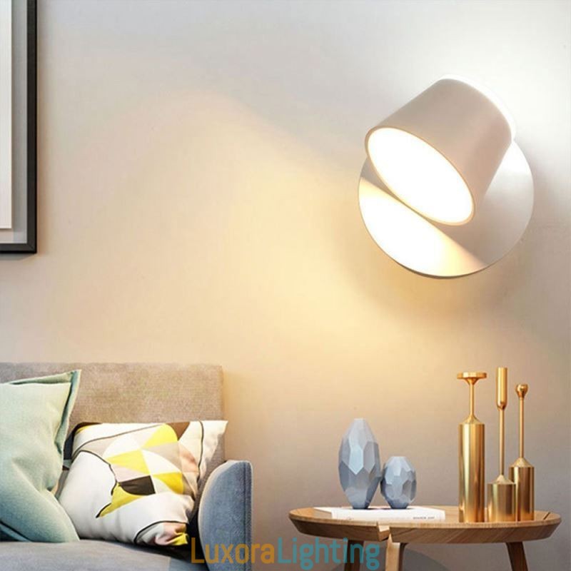 Designer Touch Decorative Modern Wall Light Rotatable Wall Lamp Aluminum