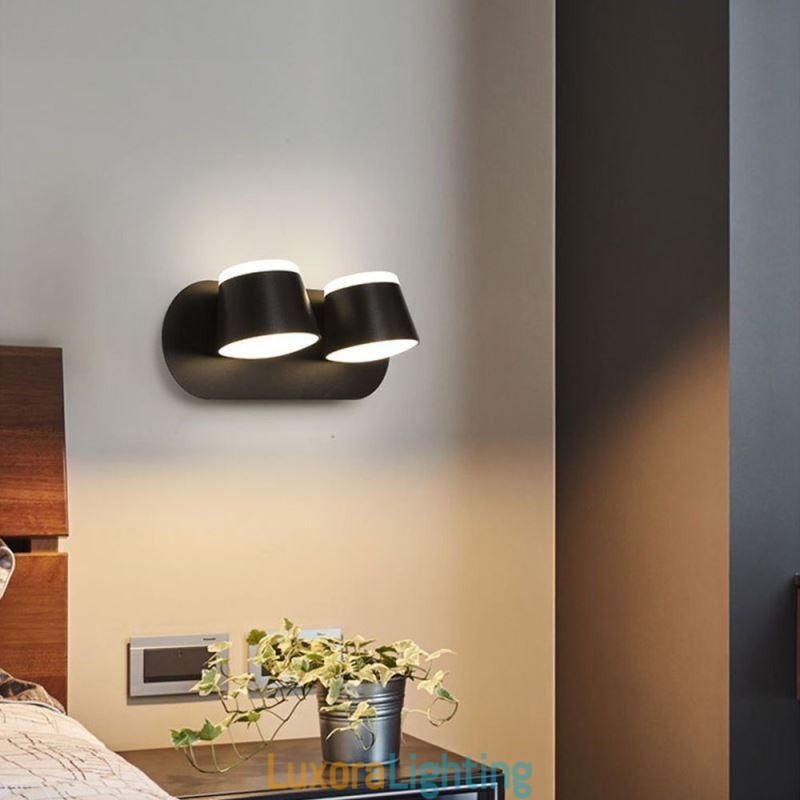 Designer Touch Decorative Modern Wall Light Rotatable Wall Lamp Aluminum