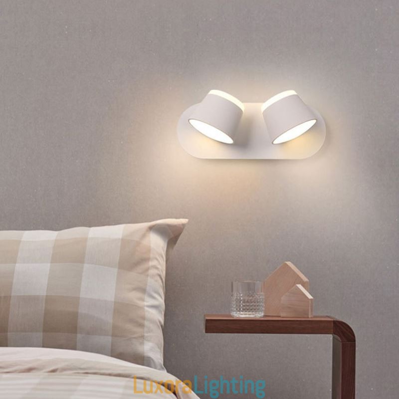 Designer Touch Decorative Modern Wall Light Rotatable Wall Lamp Aluminum