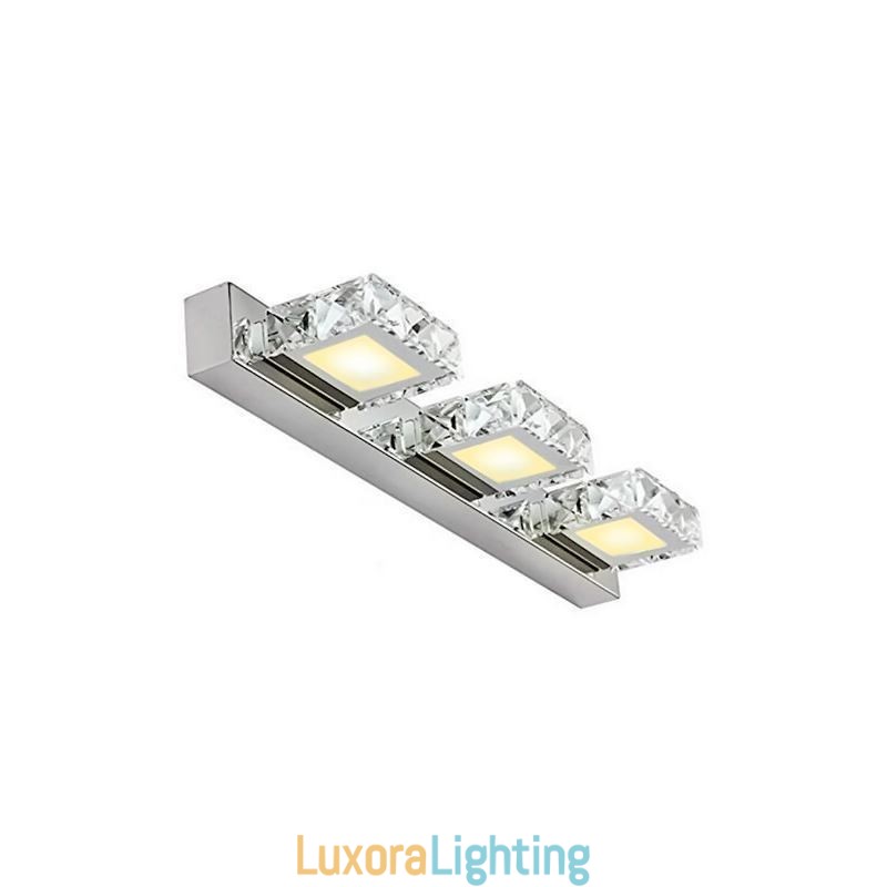 Designer Touch Decorative Wall Light Bathroom Mirror Washroon Wall Lamp Stainless Steel