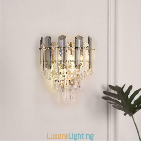 Designer Touch Decorative European Wall Sconces Crystal Wall Lights Bathroom
