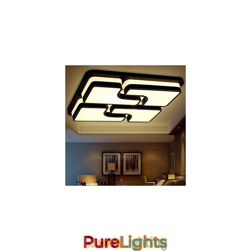 Designer Touch Decorative Modern Contemporary Metal Flush Mount