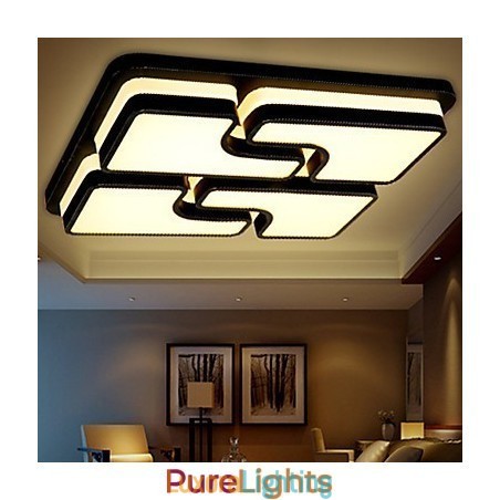 Designer Touch Decorative Modern Contemporary Metal Flush Mount