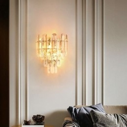 Designer Touch Decorative European Wall Sconces Crystal Wall Lights Bathroom