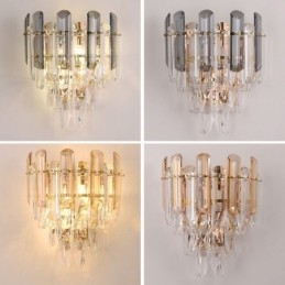 Designer Touch Decorative European Wall Sconces Crystal Wall Lights Bathroom