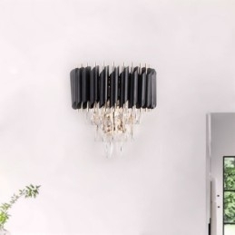 Designer Touch Decorative Modern Wall Sconce Lamps Creativity Crystal Wall Lamp
