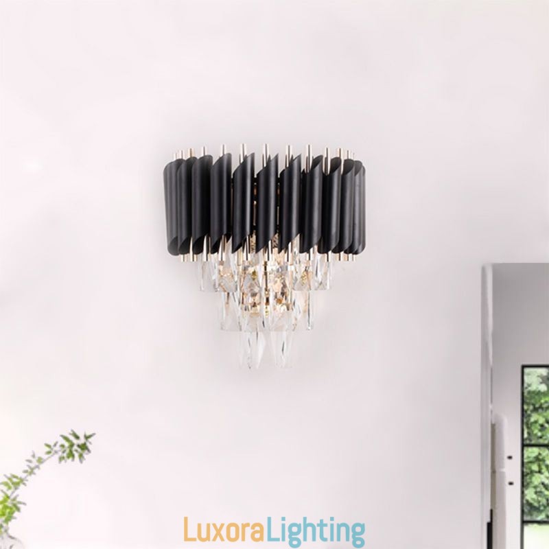 Designer Touch Decorative Modern Wall Sconce Lamps Creativity Crystal Wall Lamp