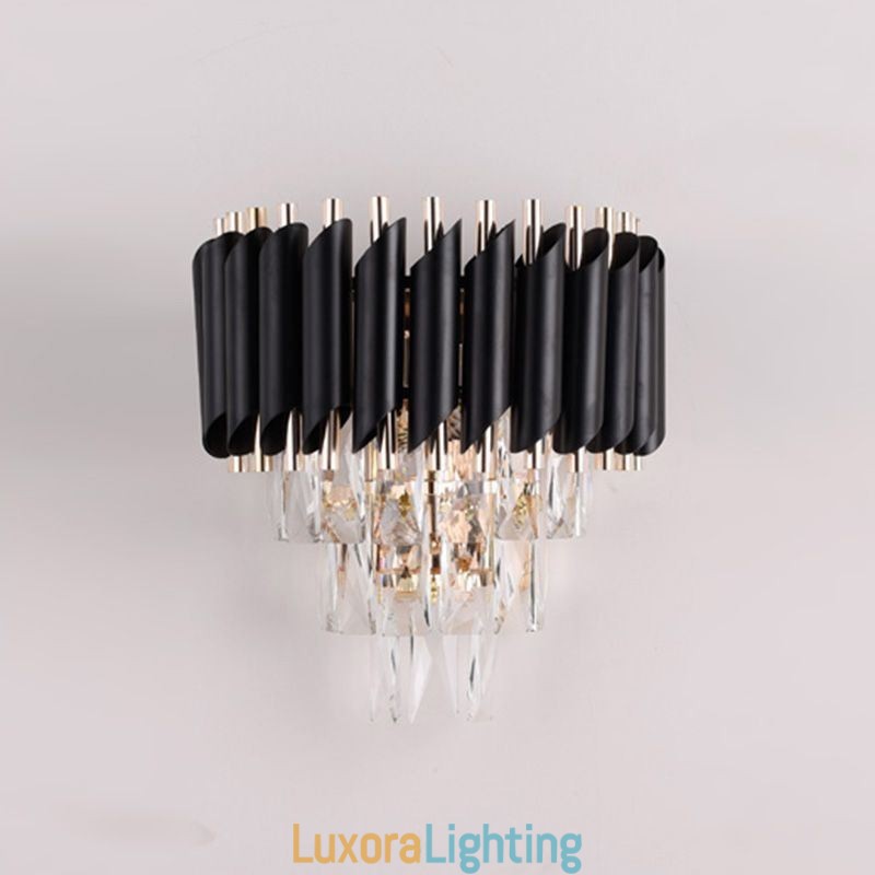 Designer Touch Decorative Modern Wall Sconce Lamps Creativity Crystal Wall Lamp
