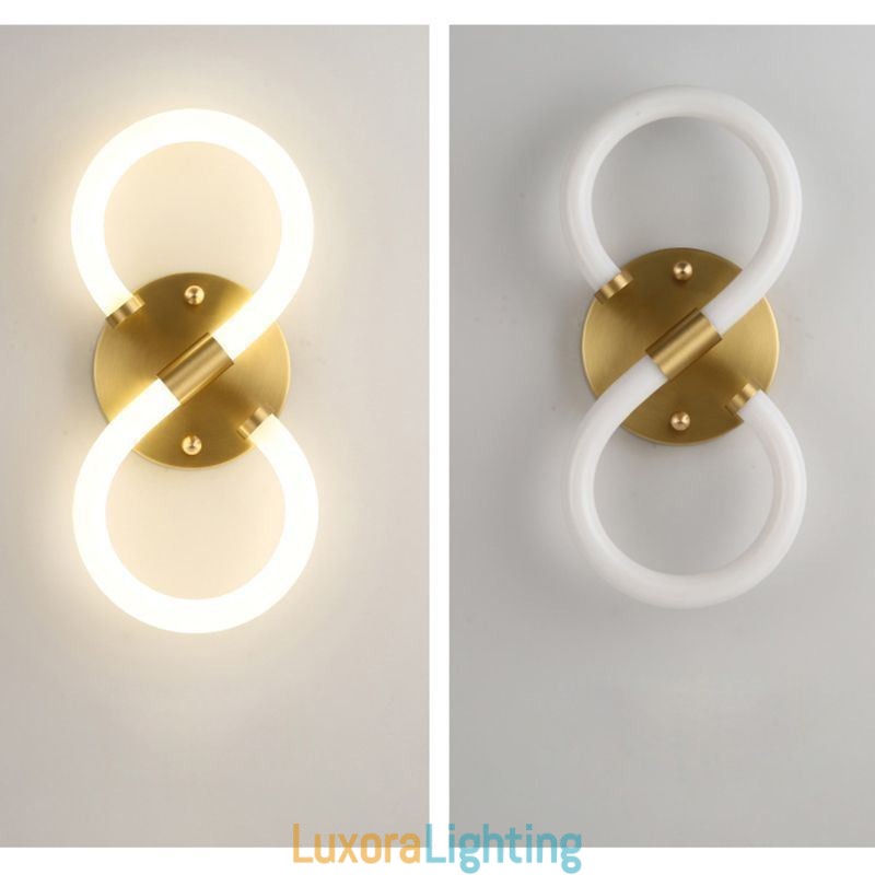 Designer Touch Decorative Number Light Arabic Numeral 8 Lamps