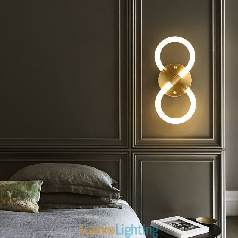 Designer Touch Decorative Number Light Arabic Numeral 8 Lamps