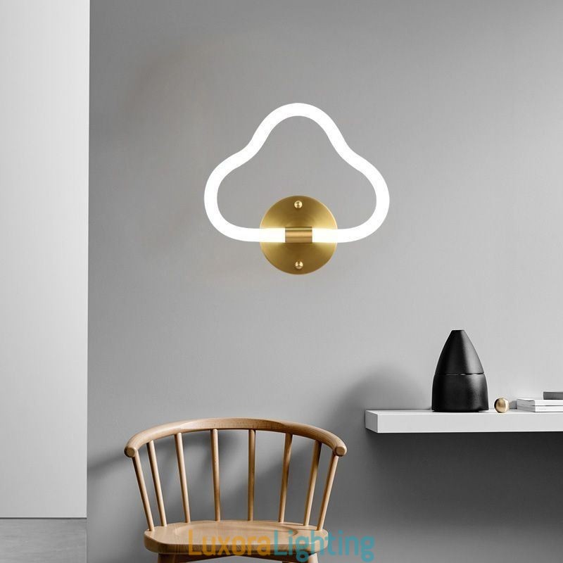 Designer Touch Decorative Cloud Shaped Wall Light Art Lights
