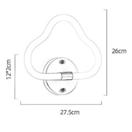 Designer Touch Decorative Cloud Shaped Wall Light Art Lights