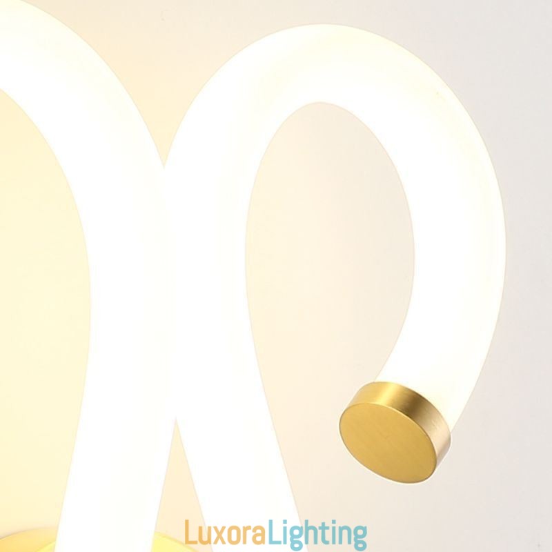 Designer Touch Decorative Modern Wall Light Creativity Sconce Wall Lamp Copper Sheep Horn 2 Lights