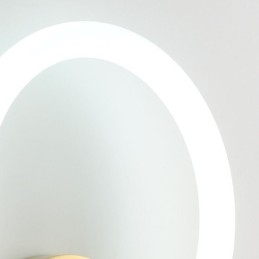 Designer Touch Decorative Modern Wall Light Fixtures Round Ring Wall Sconces Tricolor Dimming